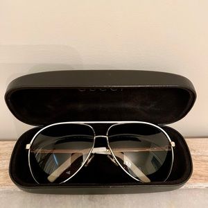 Vintage Gucci Aviator Sunglasses
